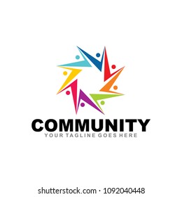 Community and adoption logo design