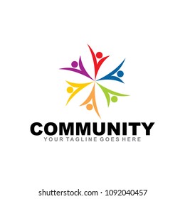 Community and adoption logo design