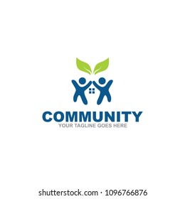 Community and adoption logo design