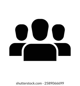 Community Avatar Symbol, Group of People Icon