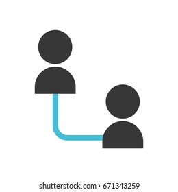community avatars isolated icon