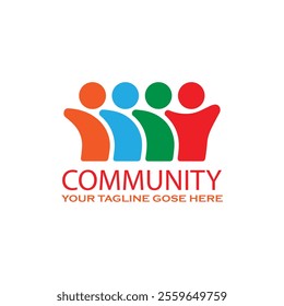 Community Bright Logo Template Design