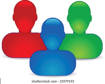 Community buddy messenger icons