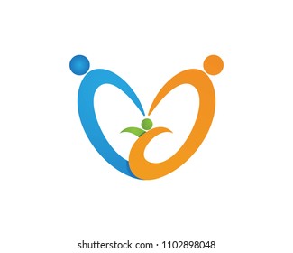 Community Care Logo Stock Vector (Royalty Free) 1102898048 | Shutterstock