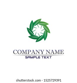 Community Care Logo People Icons In Circle Vector Concept Engagement Togetherness