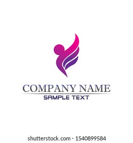 Community Care Logo People Icons In Circle Vector Concept Engagement Togetherness