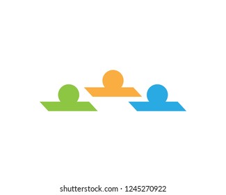 Community care logo template