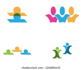 Community care logo template