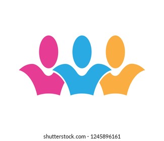 Community care logo template