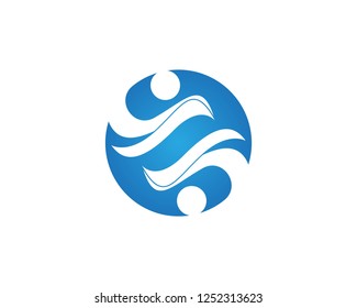 Community care logo template