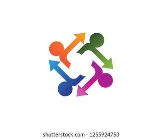 Community care logo template