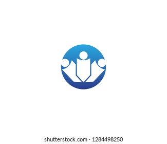 Community care logo template
