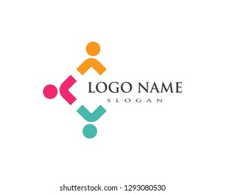 community care Logo template