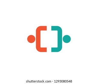 community care Logo template