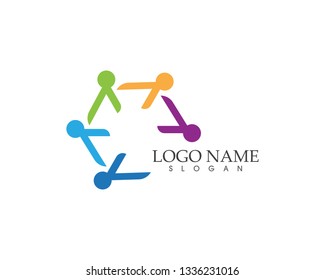 Community care logo template