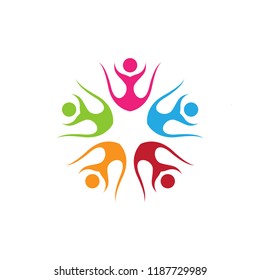 community care Logo template vector icon