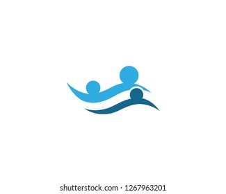 community care Logo template vector icon