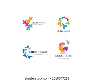 community care Logo template vector