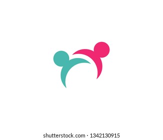 community care Logo template vector