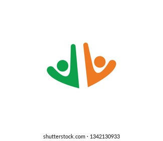 community care Logo template vector