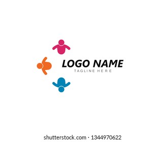 community care Logo template vector icon