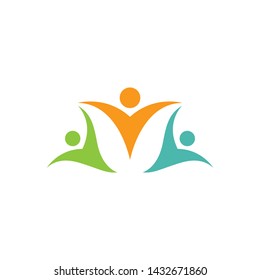 community care Logo template vector