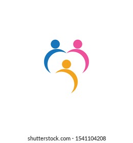  community care Logo template vector
