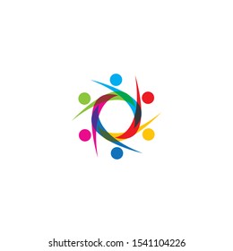 community care Logo template vector

