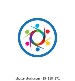  community care Logo template vector
