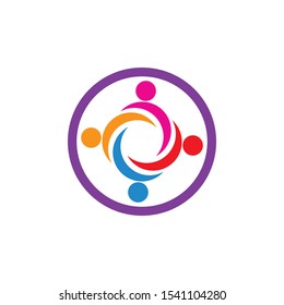  community care Logo template vector
