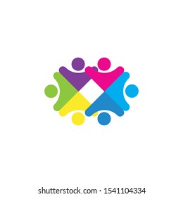  community care Logo template vector
