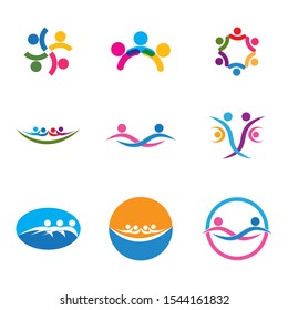 community care Logo template vector