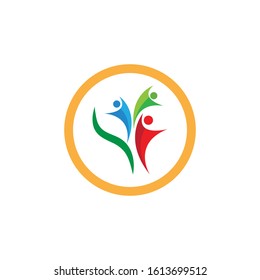 community care Logo template vector