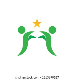 community care Logo template vector