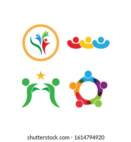community care Logo template vector
