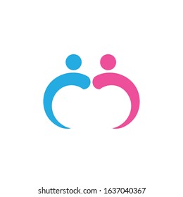 community care Logo template vector