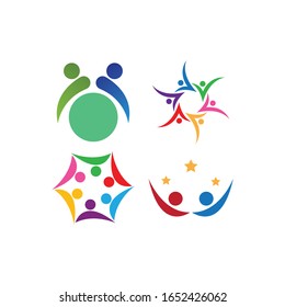 community care Logo template vector