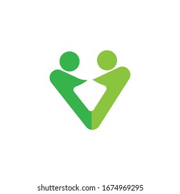 community care Logo template vector