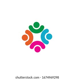 community care Logo template vector