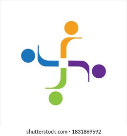 community care Logo template vector - Vector