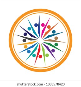 community care Logo template vector - Vector