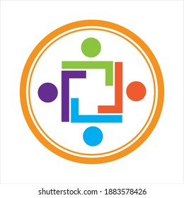 community care Logo template vector - Vector