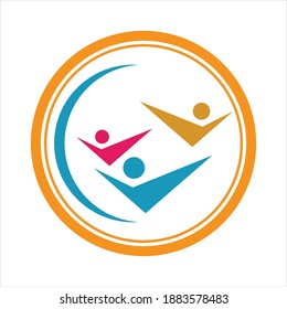 community care Logo template vector - Vector