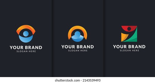 community care Logo template vector icon