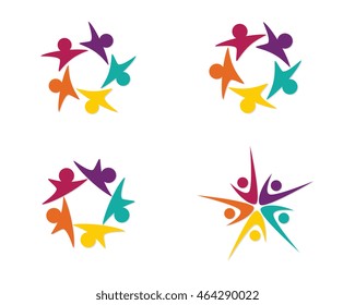 Community Care Logo Template vector
