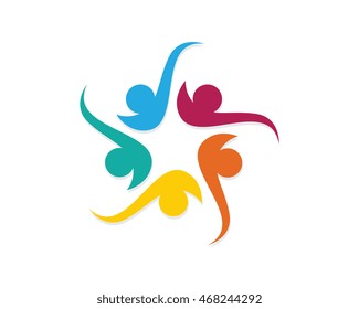  Community Care Logo Template vector