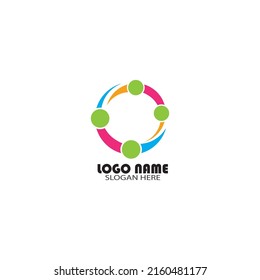 community care Logo vector design template.