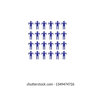 Community care logo vector illustration design - Vector

