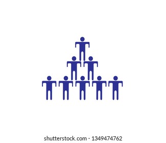 Community care logo vector illustration design - Vector
