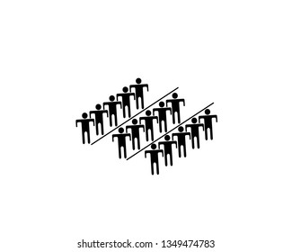 Community care logo vector illustration design - Vector
